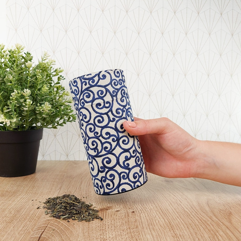 Japanese Tea Box Karakusa