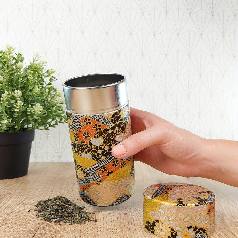 Japanese Tea Caddy - Washi Luxe
