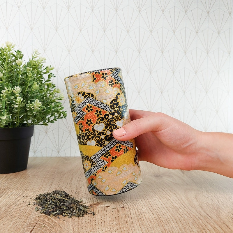 Japanese Tea Caddy - Washi Luxe