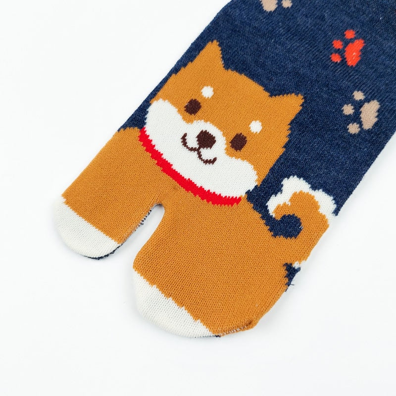 Tabi Shiba Socks - 6 Pairs - EU 36-40
