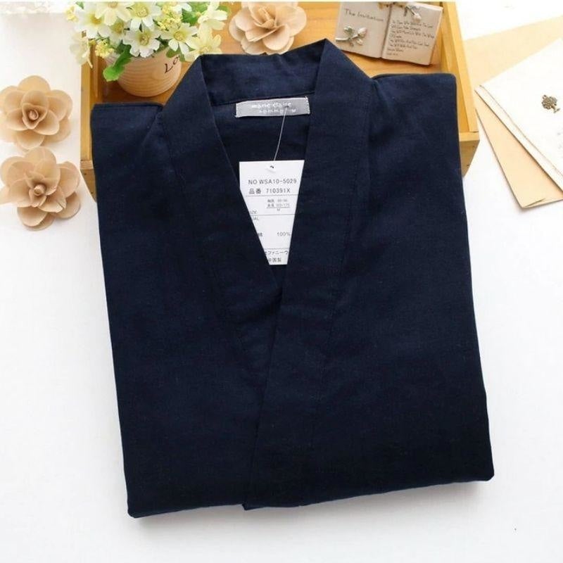 Men’s Jinbei Set Navy Blue / M