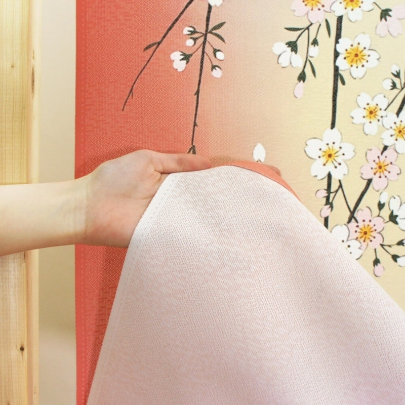 Japanese Noren Cherry Blossom