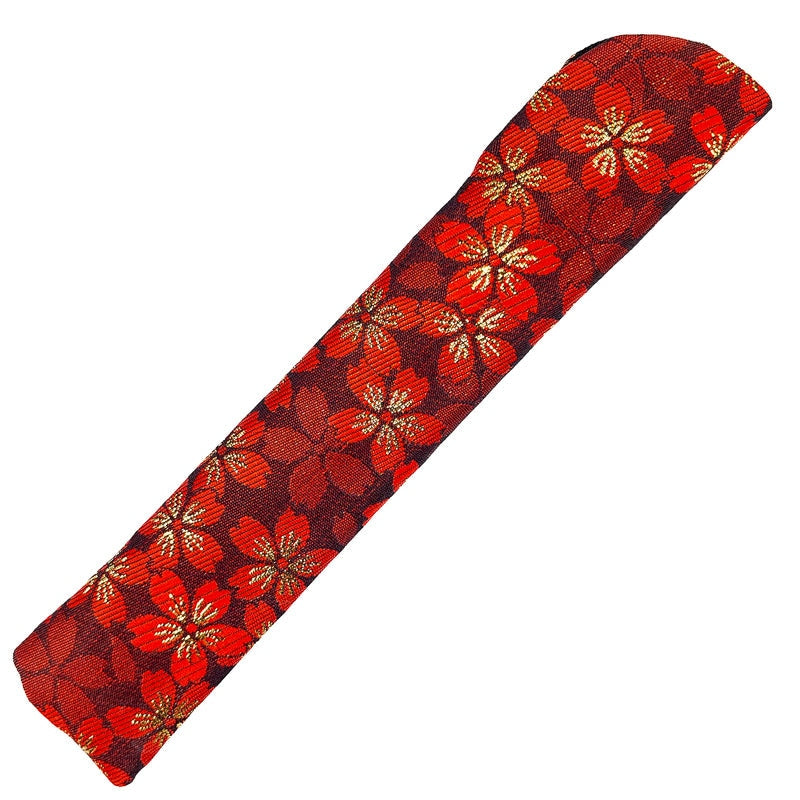 Japanese Fan Clutch Bag - Red