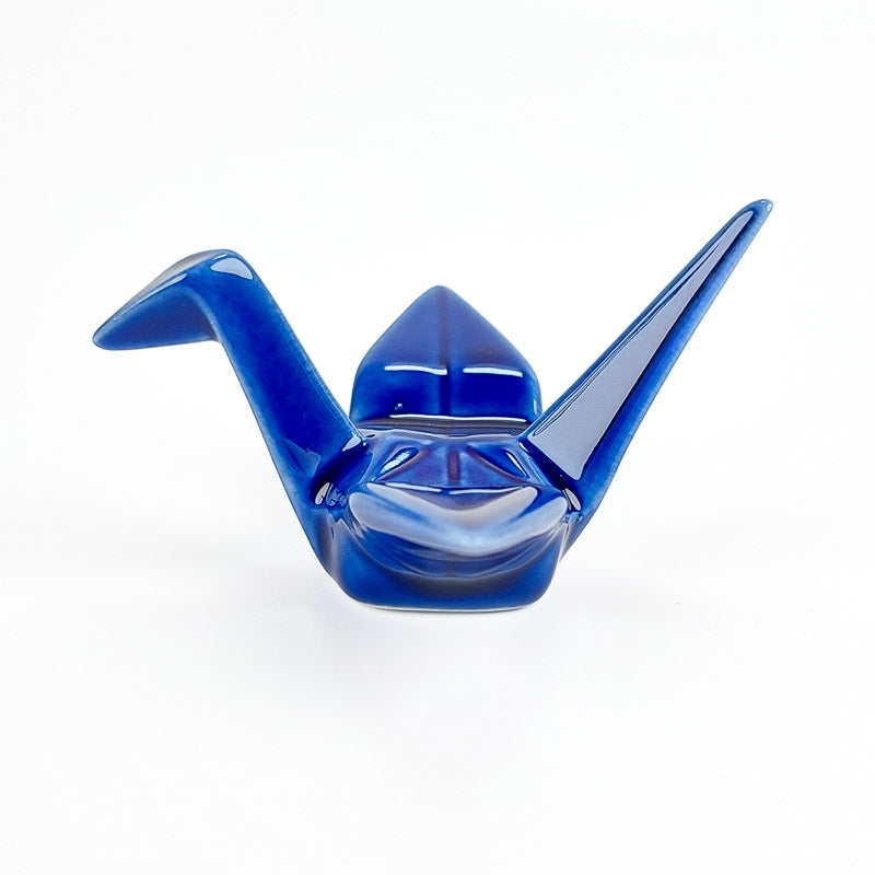 Chopsticks Rest Blue Origami