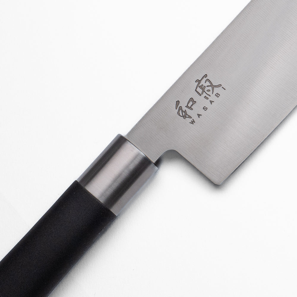 Wasabi Black Nakiri Knife – 6.5 in