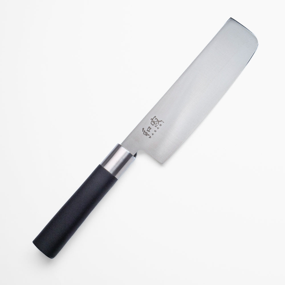 Wasabi Black Nakiri Knife – 6.5 in