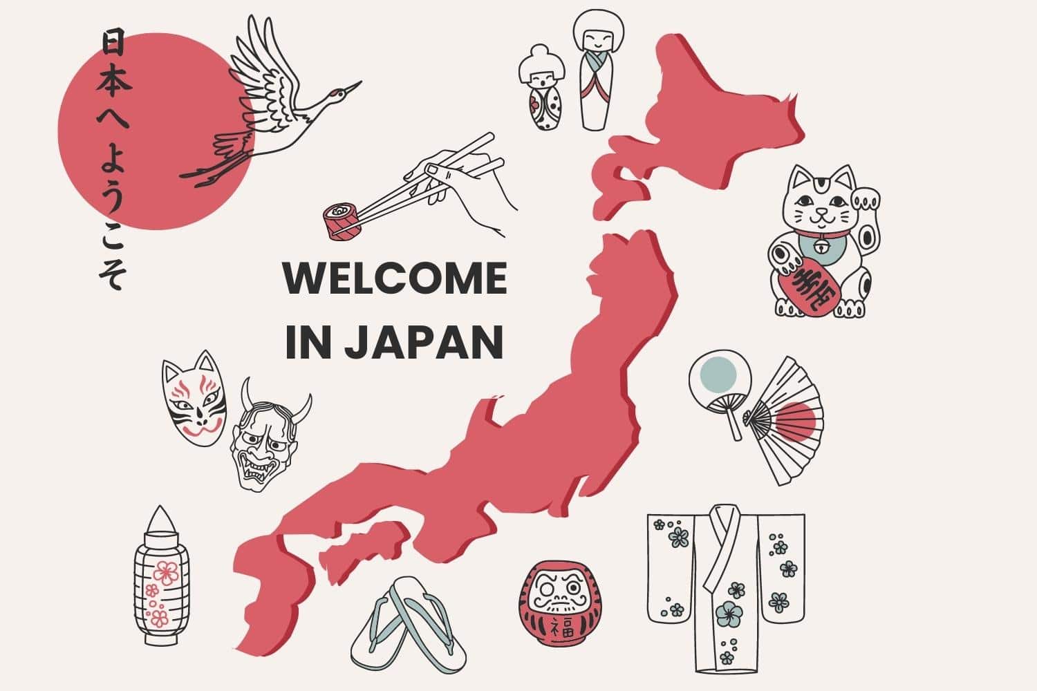 welcome in japan