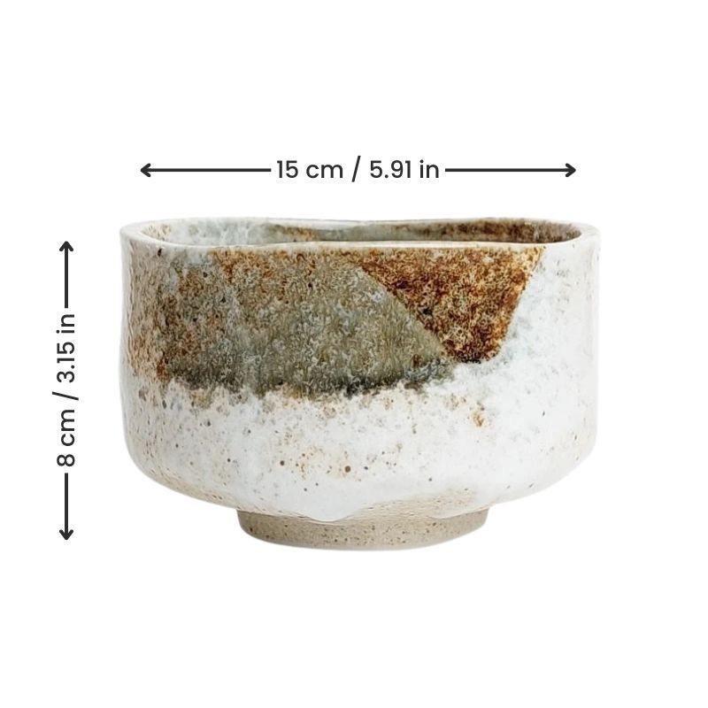 Matcha Tea Bowl - Shino