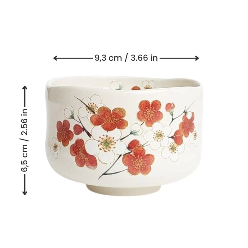 Matcha Tea Bowl - Ume
