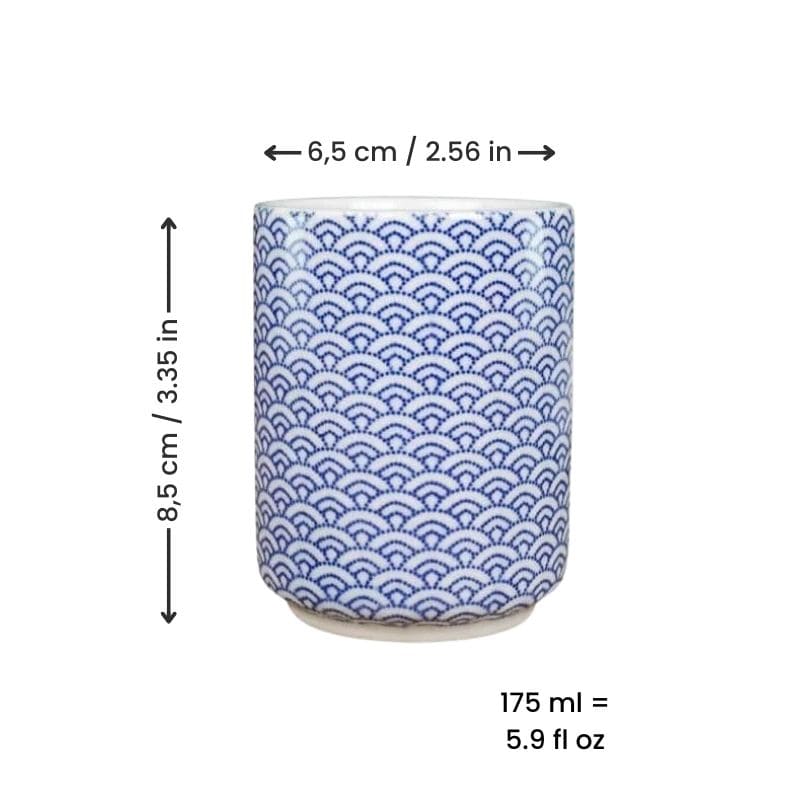 Yunomi Seigaiha Tea Cup