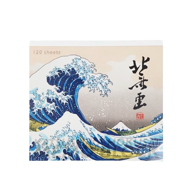 Japanese Memo Pad Hokusai Prints