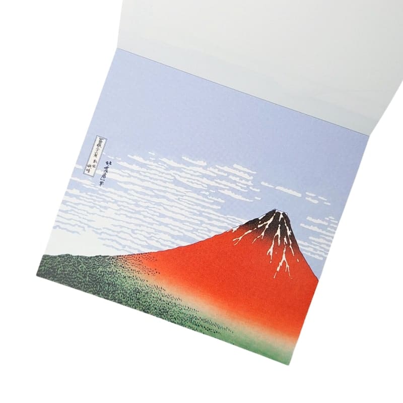 Japanese Memo Pad Hokusai Prints