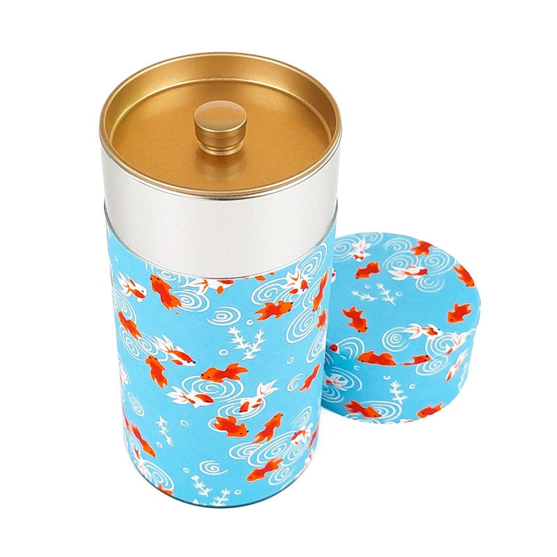 Washi Kingyo Japanese Tea Box