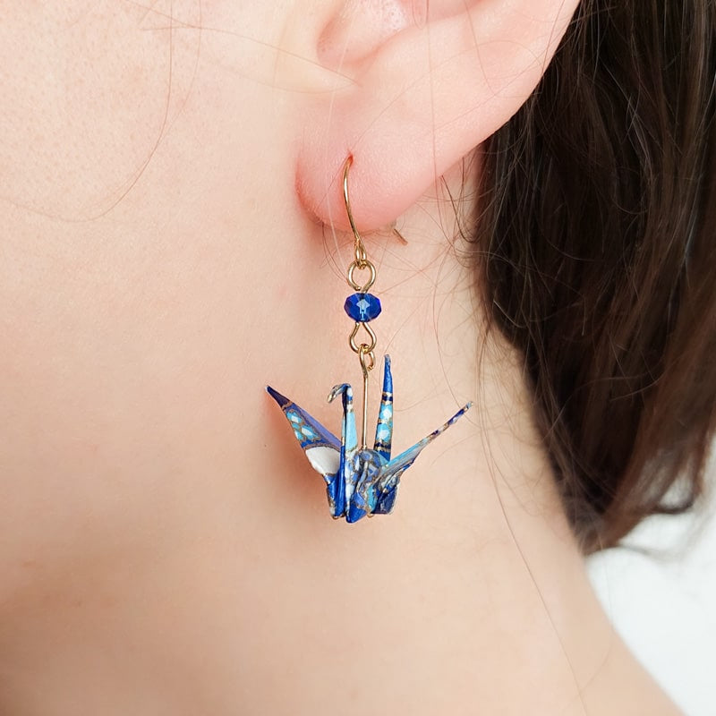 Mizuiro Origami Earrings