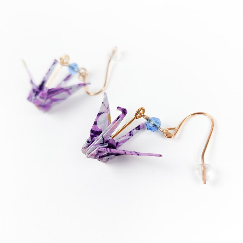 Murasaki Origami Earrings