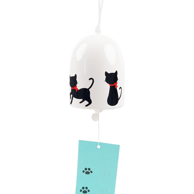 Japanese Chime Black Cat