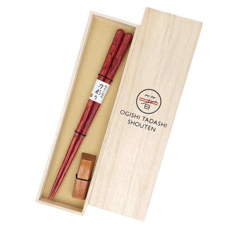 Hokkaidō Wood Japanese Chopsticks Set