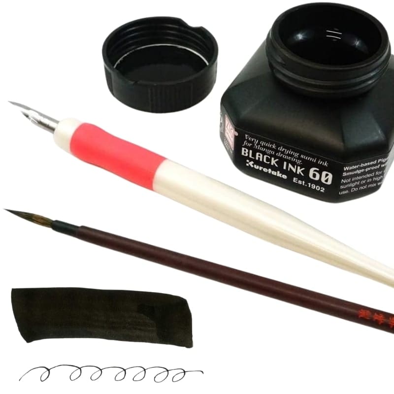 Kuretake ZIG Black Ink 60ml