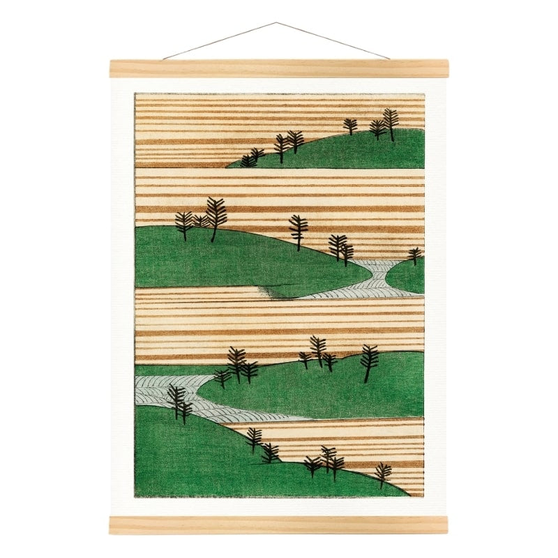 Watanabe Seitei Japanese Print - Landscape - A3