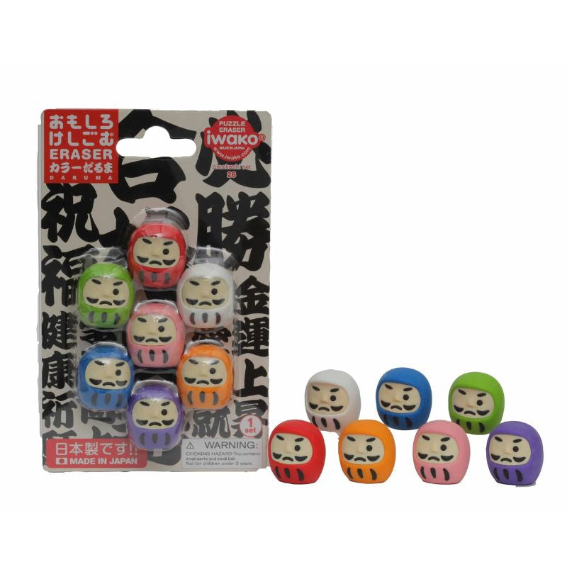 Iwako Daruma Japanese eraser