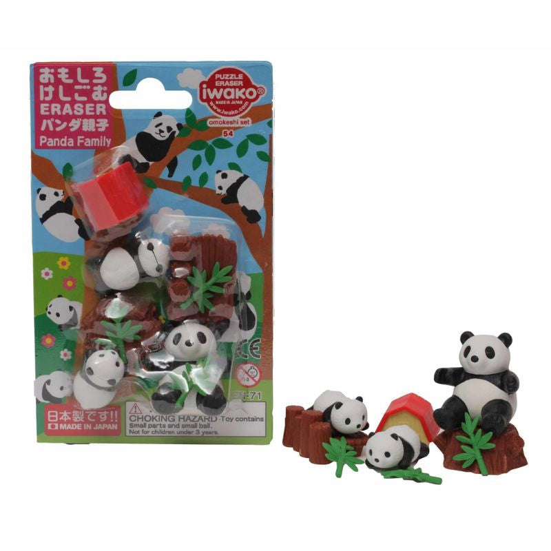 Iwako Panda Japanese eraser
