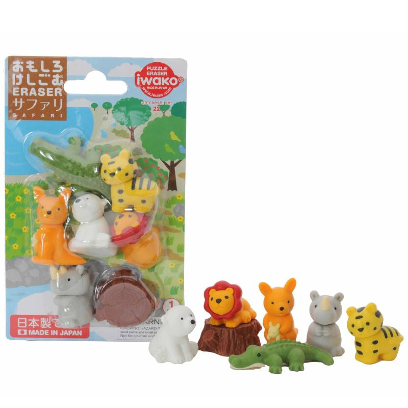 Iwako Safari Japanese eraser