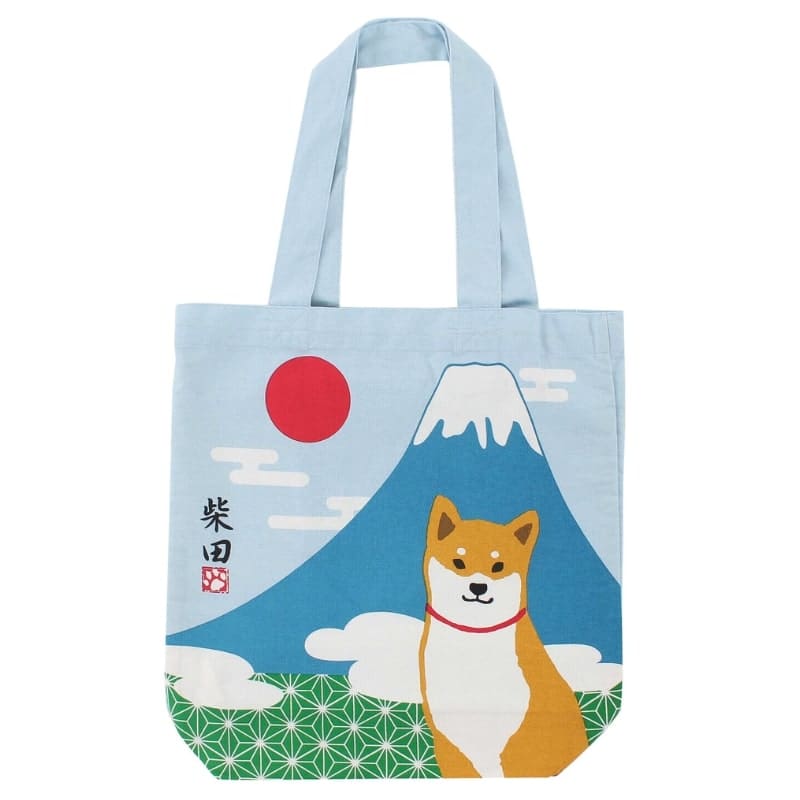 Large Tote Bag Shiba Fuji