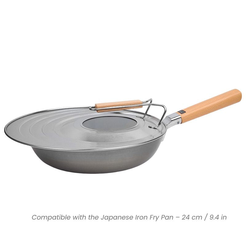 Flat Japanese Lid – 7.9–10.2 in
