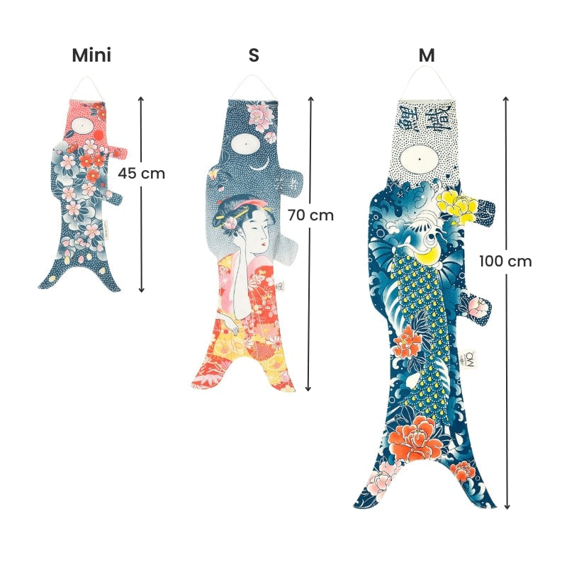 Koinobori Traditional Orange (S)