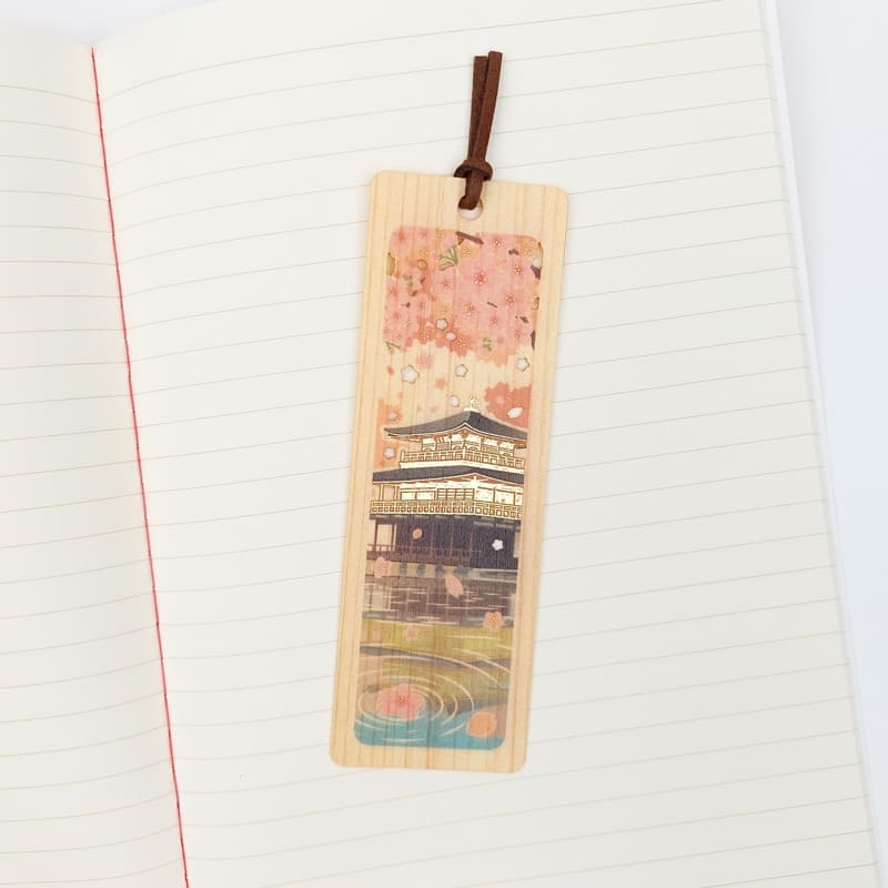 Japanese Cypress Bookmark Kinkaku-ji Temple