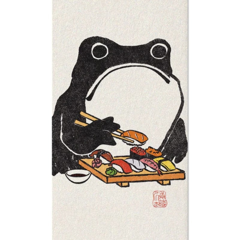 Sushi Kaeru Bookmark