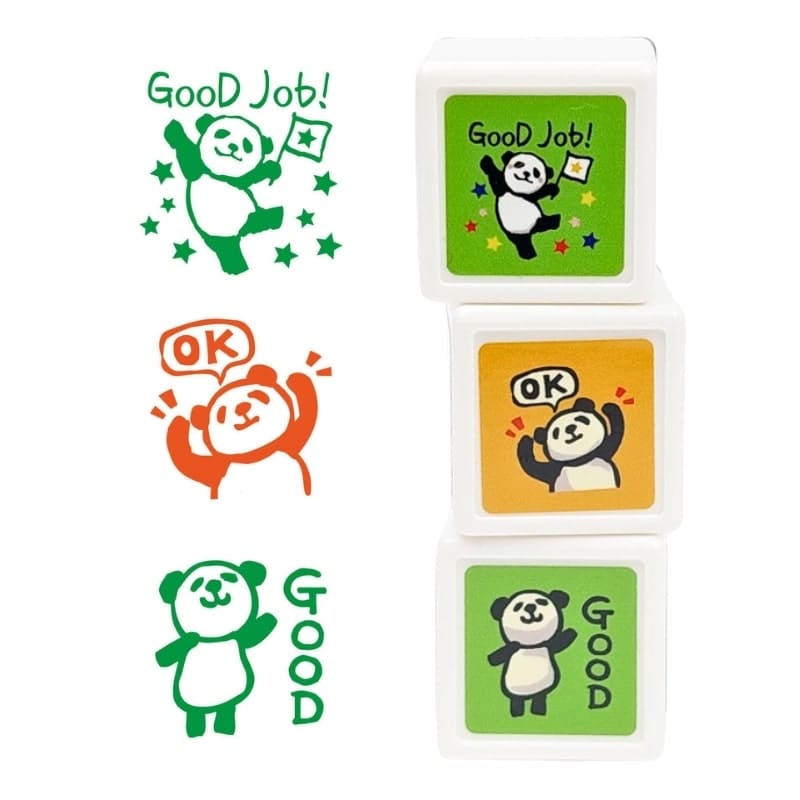 Mini Japanese Panda Stamp
