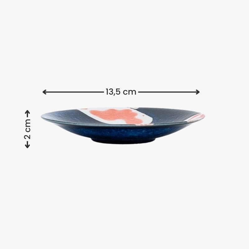 Japanese Carp Koi Small Plate