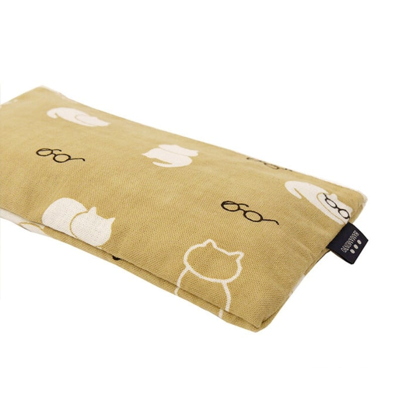 Japanese Pouch Cat Beige