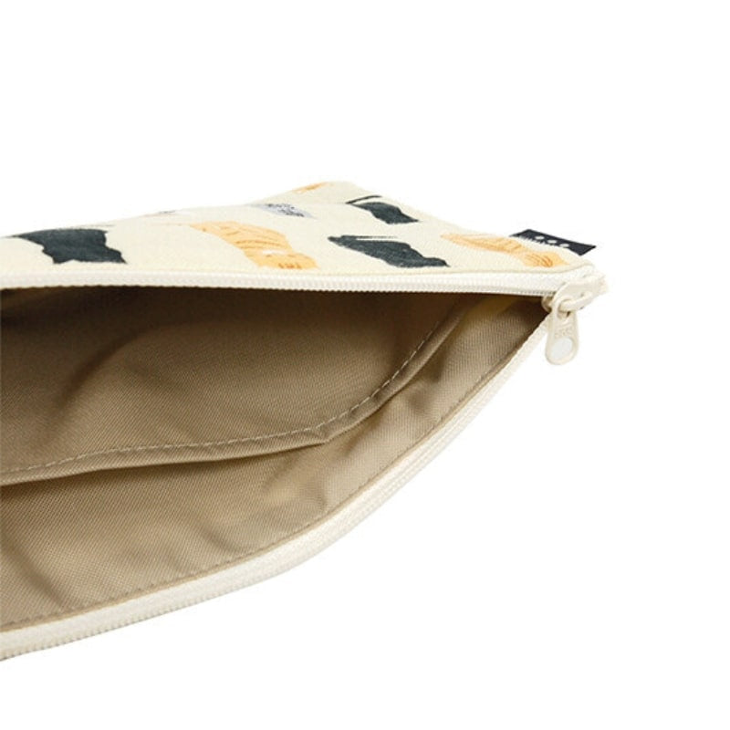 Japanese Cat motif pouch