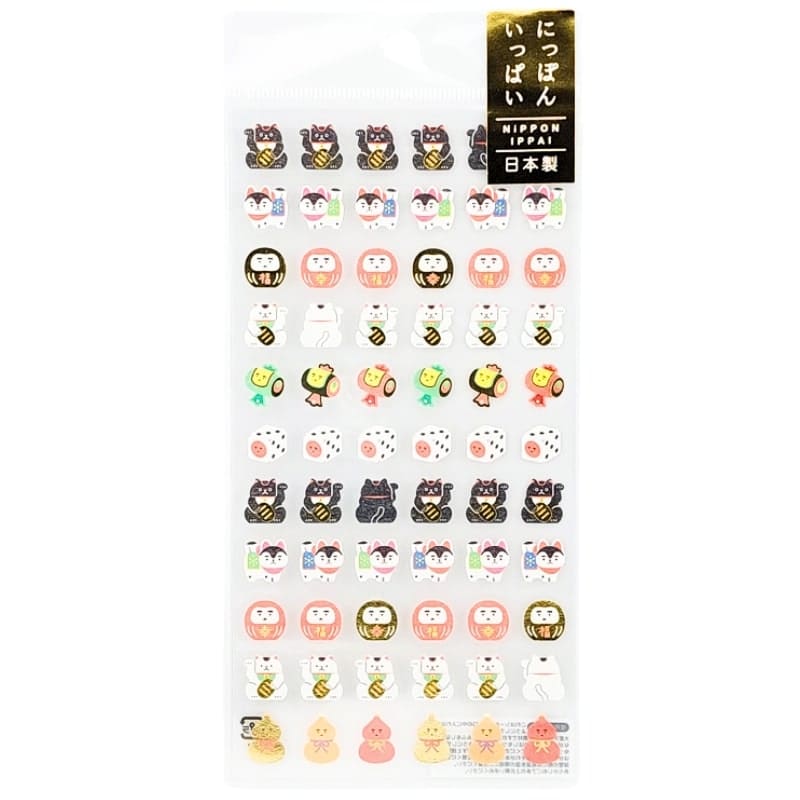 Stickers Japonais Mini Porte-Bonheurs