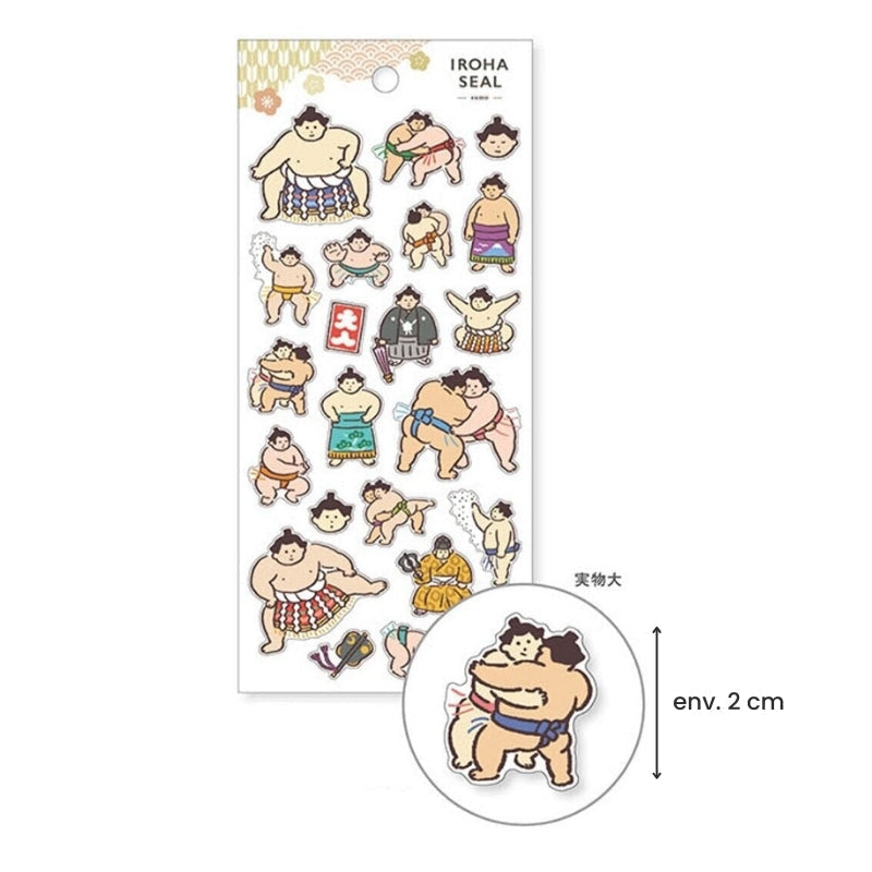Japanese Sumo stickers