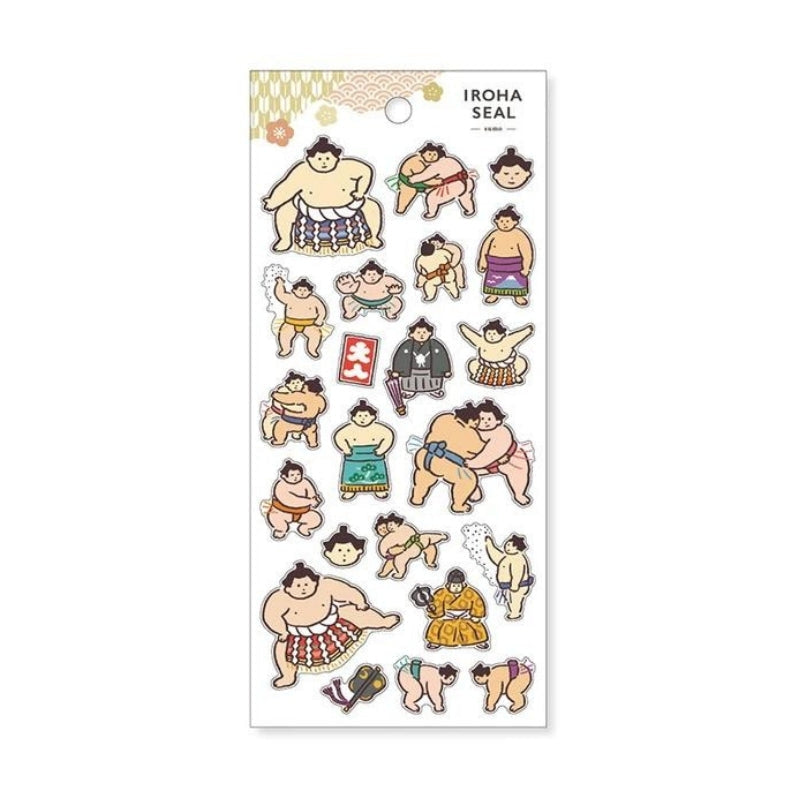 Japanese Sumo stickers