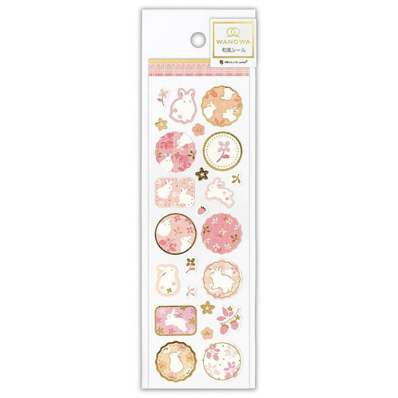 Usagi Japanese stickers