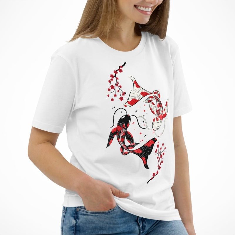 Sakura Koi Japanese T-shirt