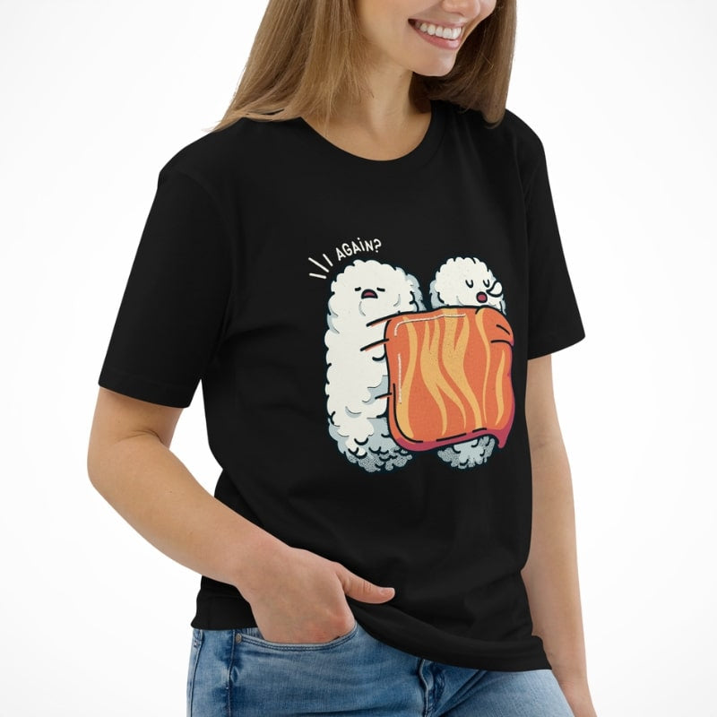Sleeping Sushi Japanese T-shirt