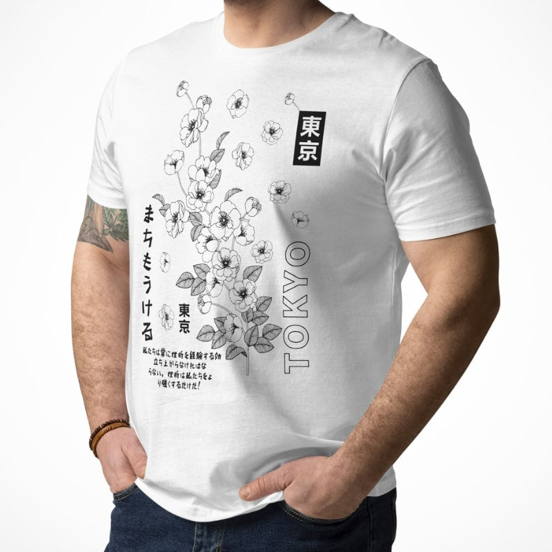 Tokyo Blossom Japanese T-shirt