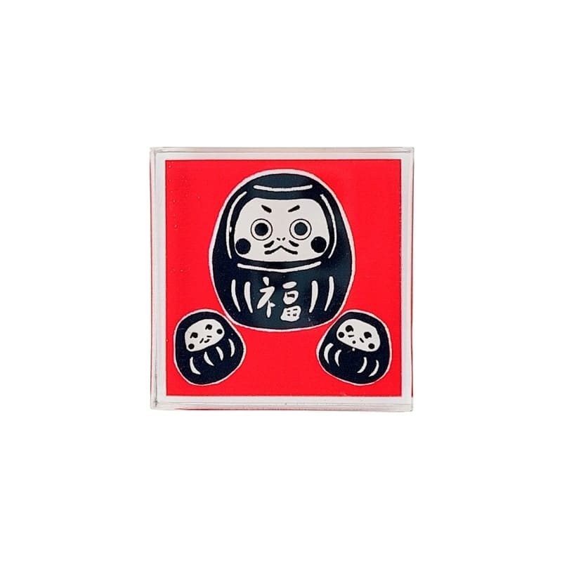 Japanese stamp Daruma by Tomikohan
