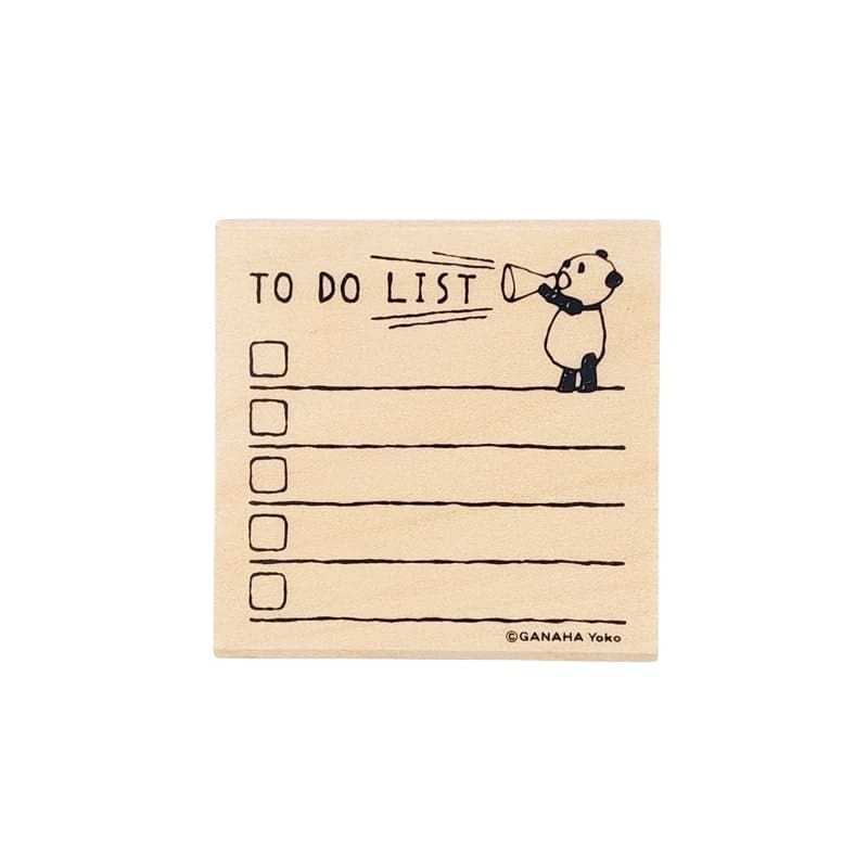 Japanese stamp Panda To Do List