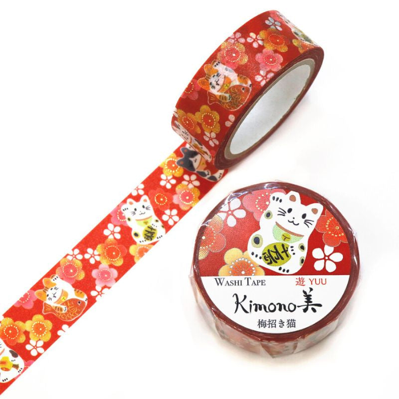 Japanese Washi Tape Maneki Neko