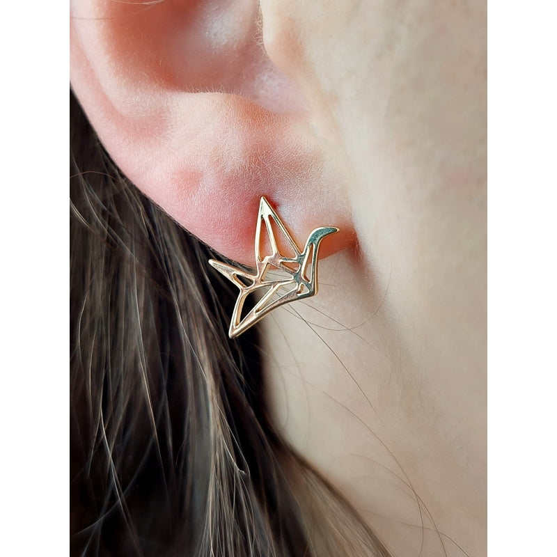 Crane Earrings
