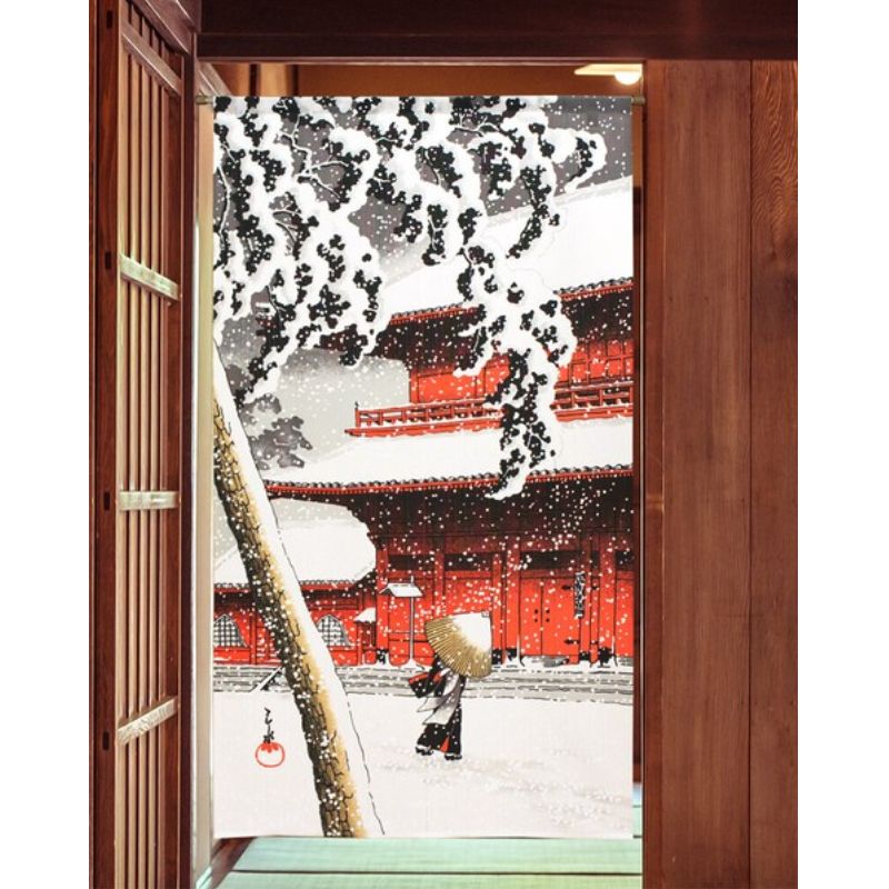 Noren Curtain - Snow