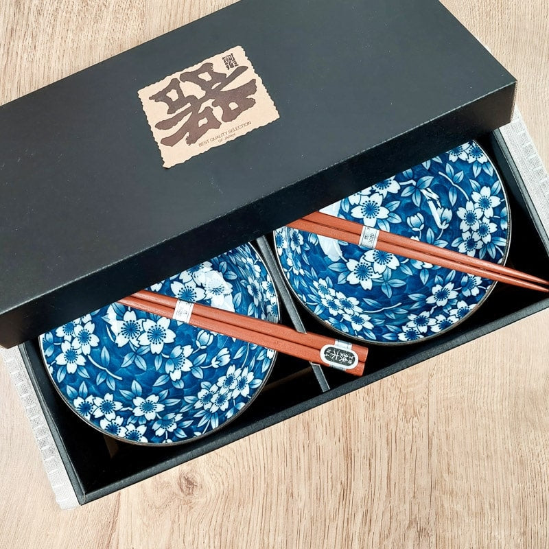 Set of 2 Japanese Rice Bowls