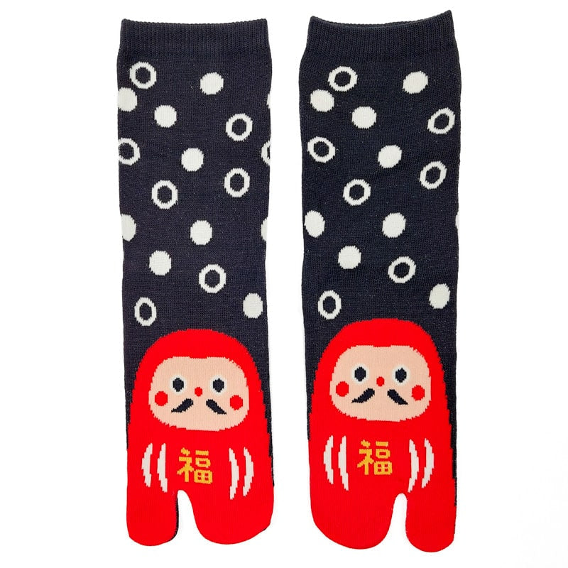 Daruma Tabi Socks - 6 Pairs - EU 36-40
