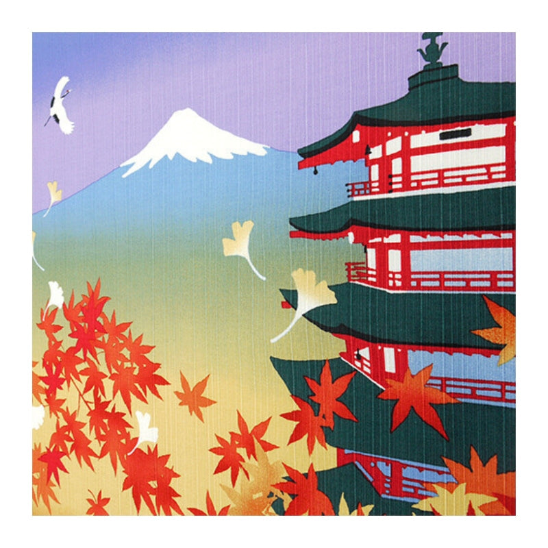 Furoshiki Fabric - Autumn - 19.7x19.7 in